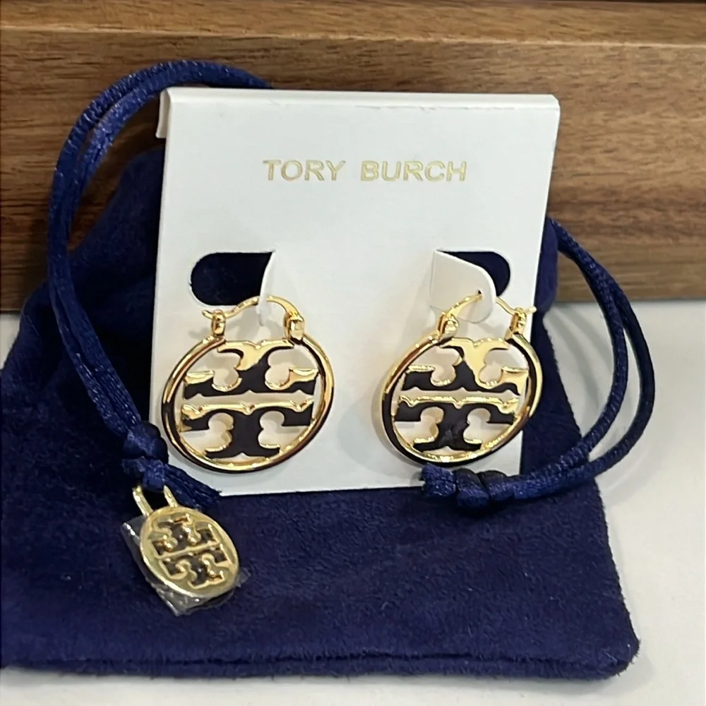 Tory Burch Miller Small Hoop.